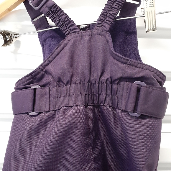 Girls Toddler Bib Snow Pants Size 4T Cherokee - Picture 10 of 10